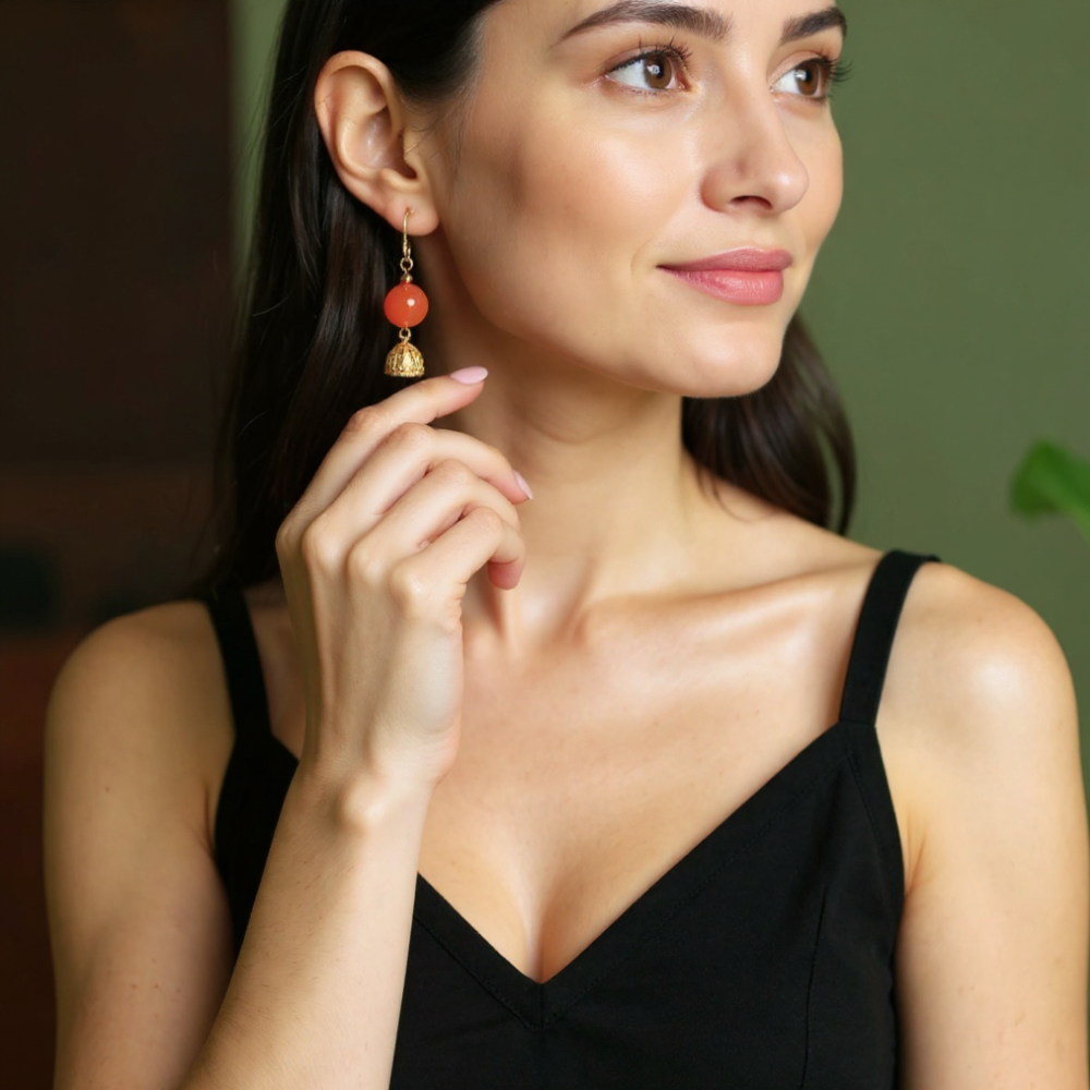 Agate Bloom Earrings