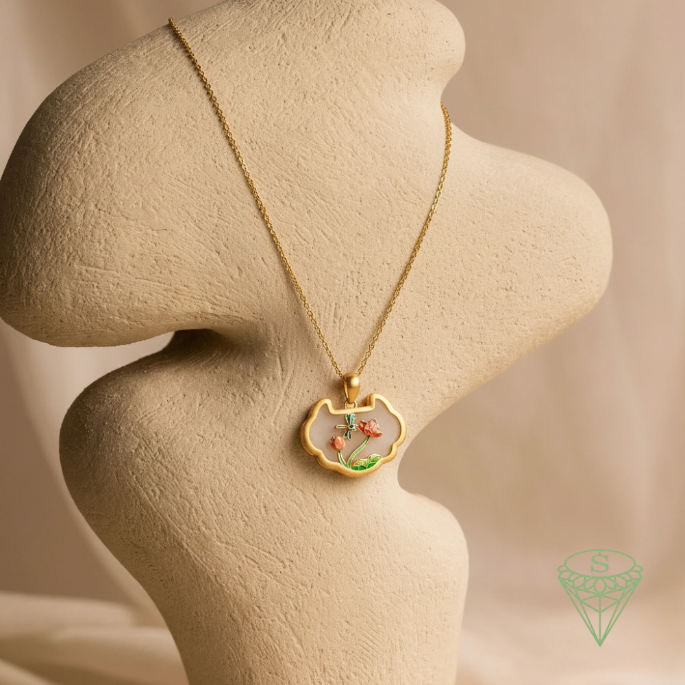 Auspicious Blossom Charm