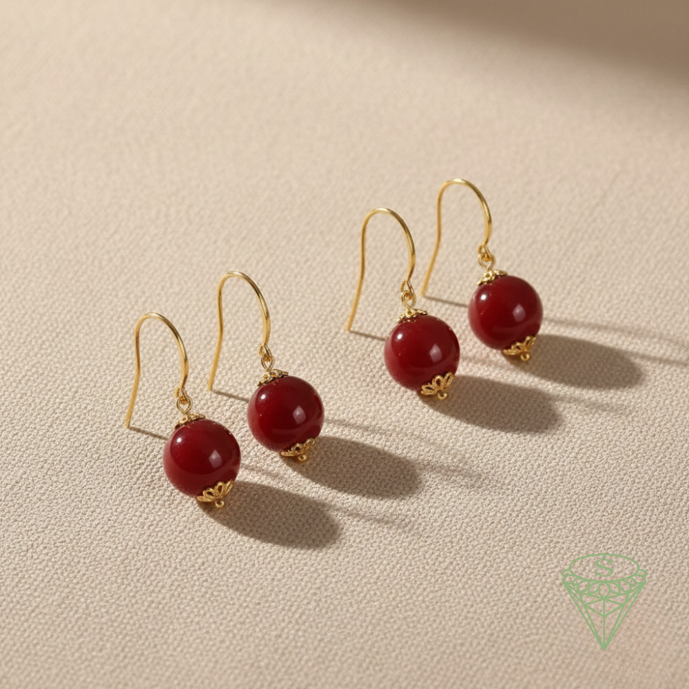 Crimson Dynasty Earrings