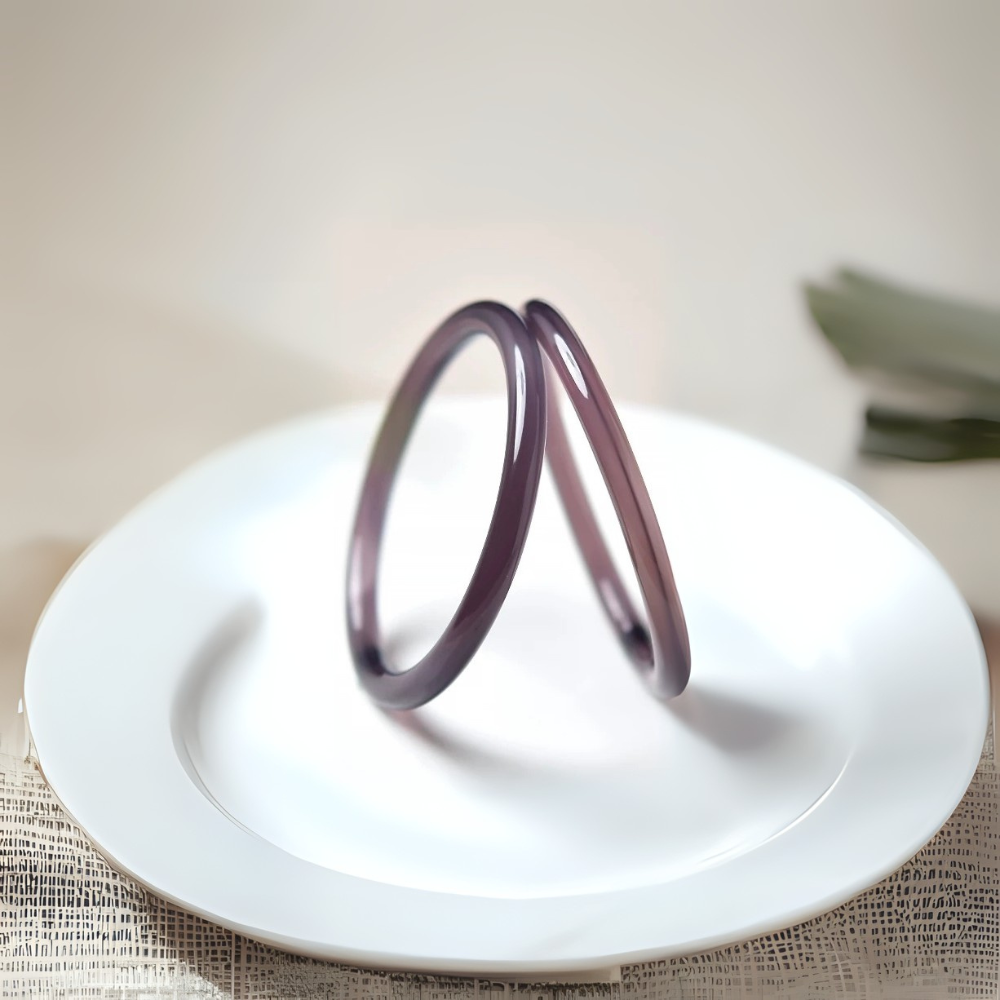 Amethyst Grace Bangle