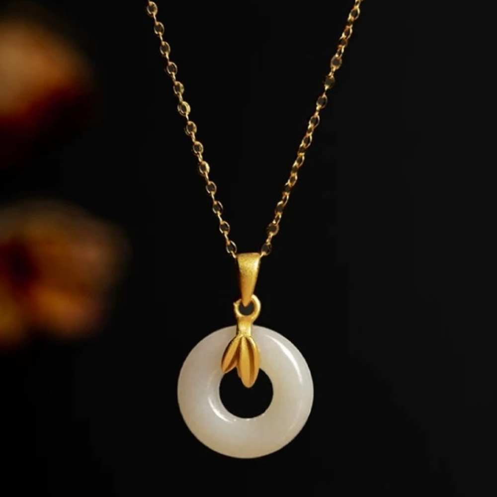 Hetian White Serenity Necklace