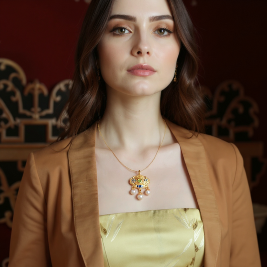 Hetian Koi Prosperity Necklace