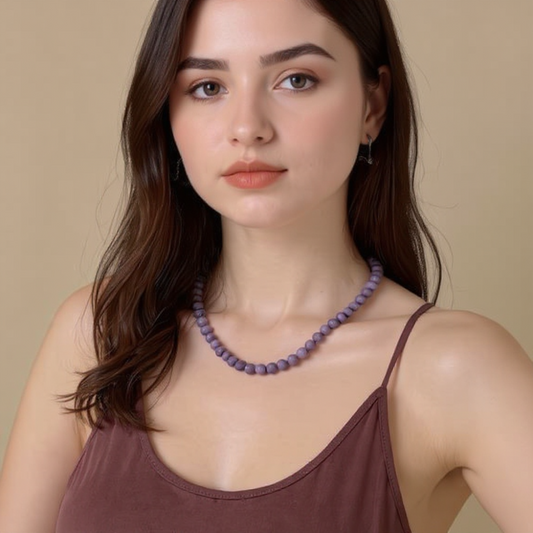 Natural Stone Serenity Chain Necklace