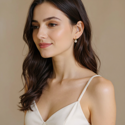 Hetian Jade Serenity Drops Earrings