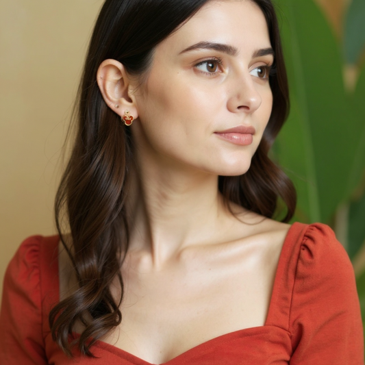 Agate Moonlit Charm Earrings