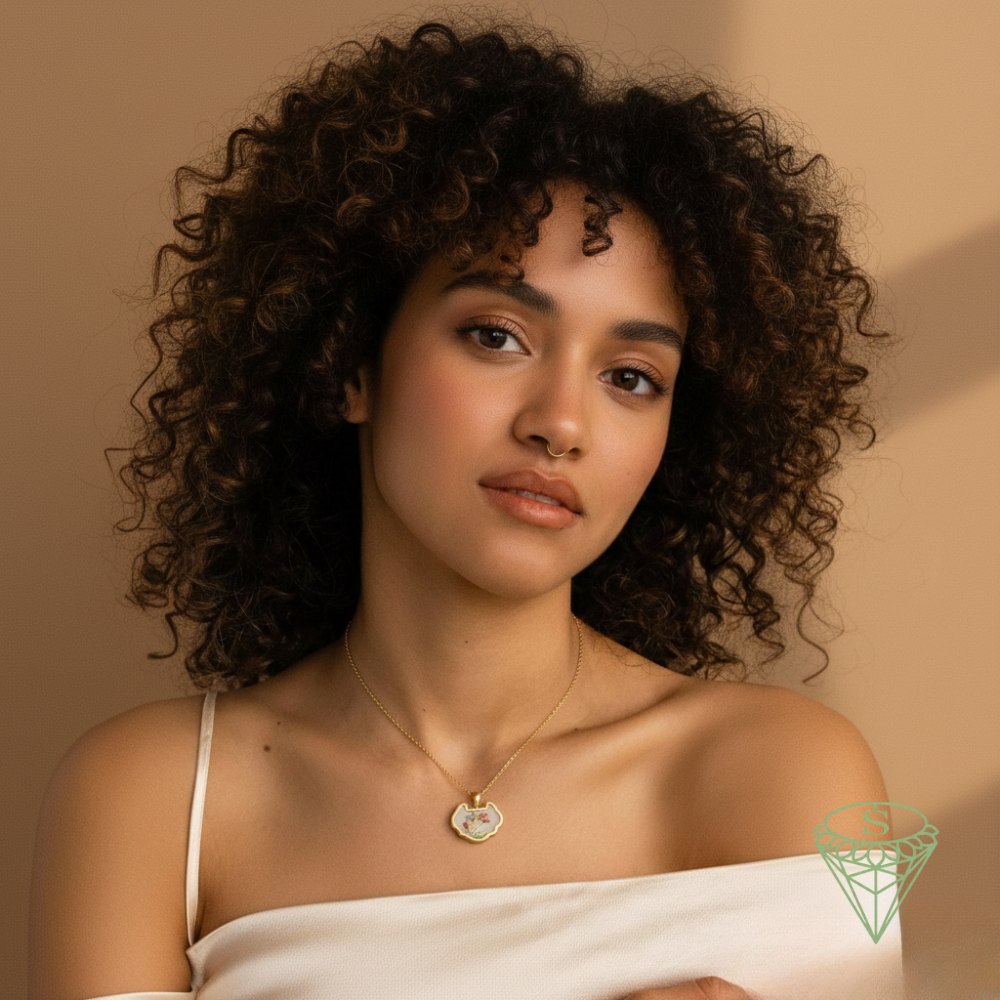 Auspicious Blossom Charm