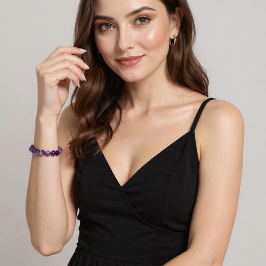 Purple Quartz Mystique Bracelet