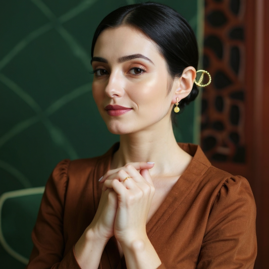 Amber Honey Drops Earrings