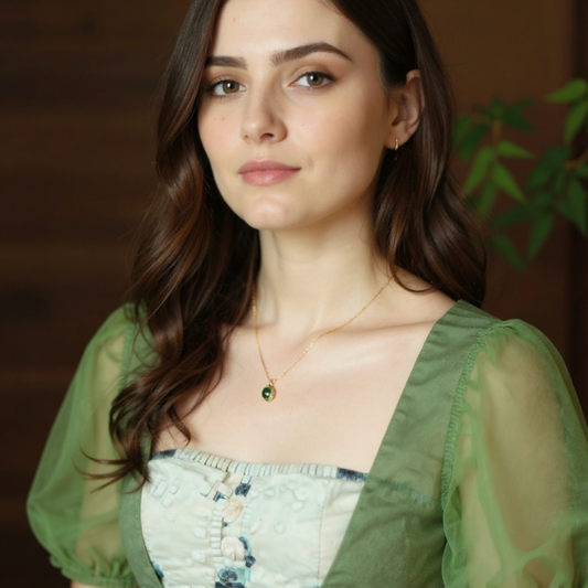 Hetian Jade Serenity Chain Necklace