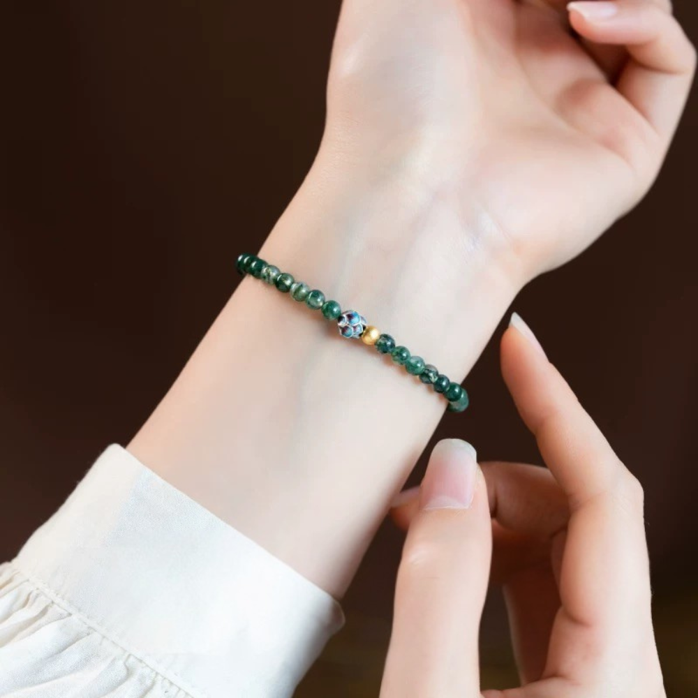 Aquatic Agate Harmony Bracelet