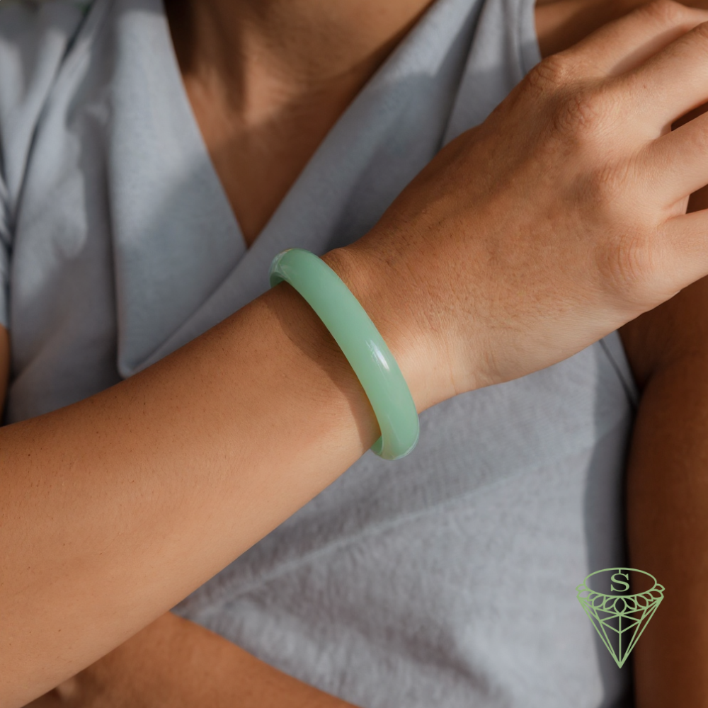 Verdant Calm Bangle