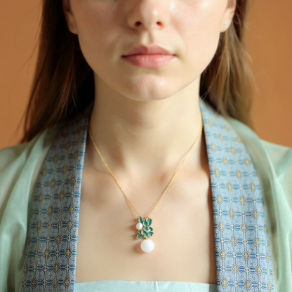 Jade Blossom Necklace