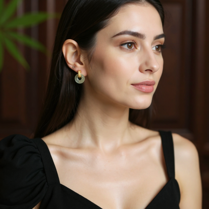 Hetian Jade Serenity Earrings