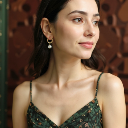 Hetian Jade Dawn Earrings