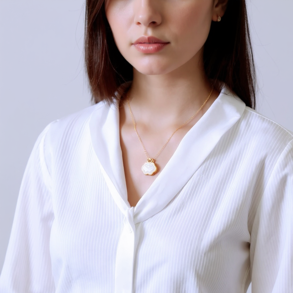 Hetian Cloud Whisper Necklace