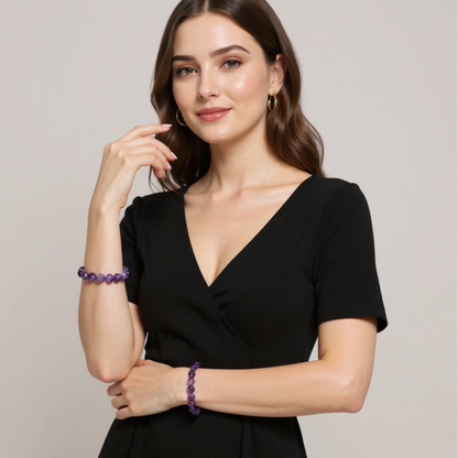 Purple Quartz Mystique Bracelet
