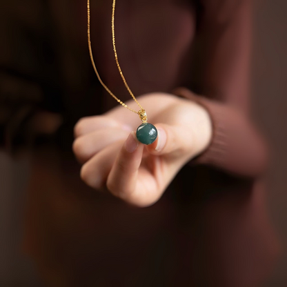 Emerald Sky Pendant Necklace
