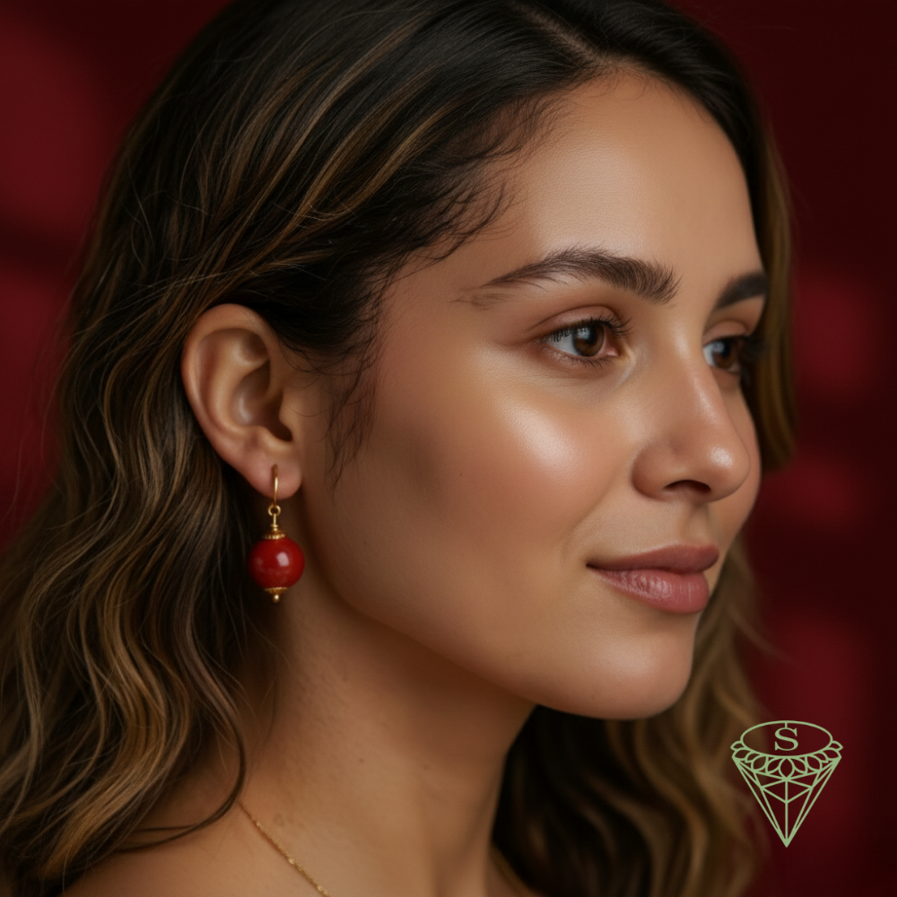 Crimson Dynasty Earrings