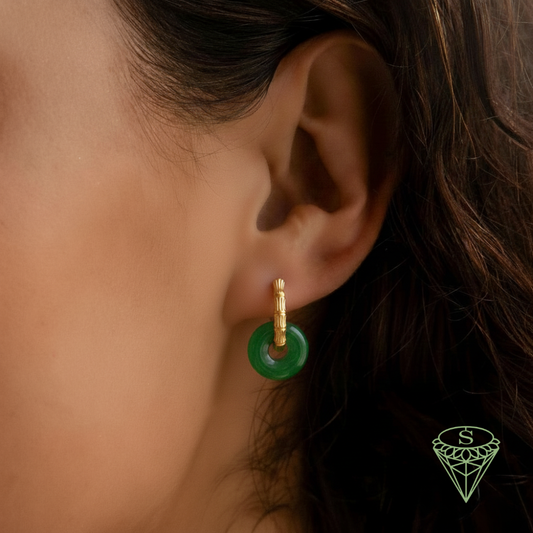 Evergreen Knot Earrings