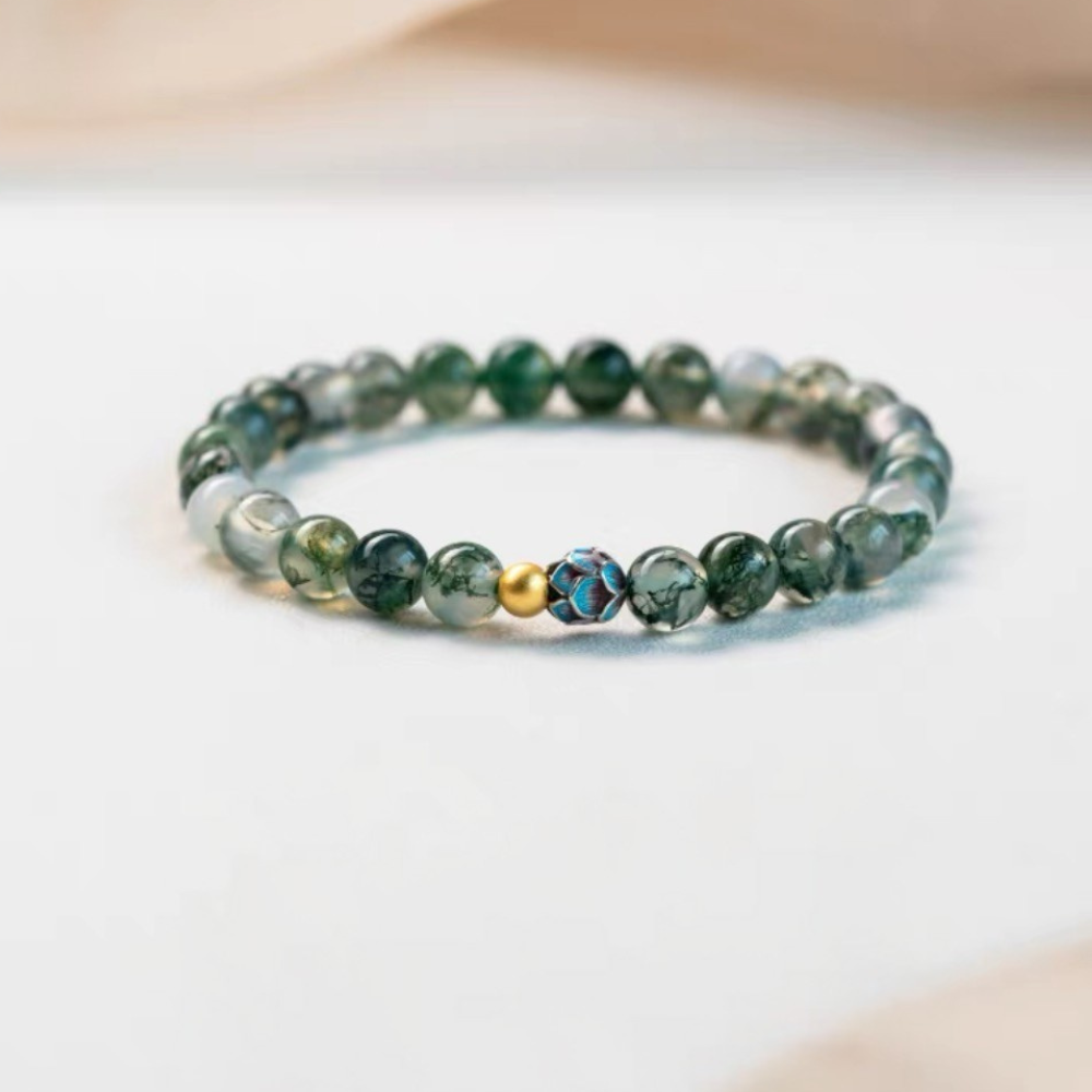Aquatic Agate Harmony Bracelet