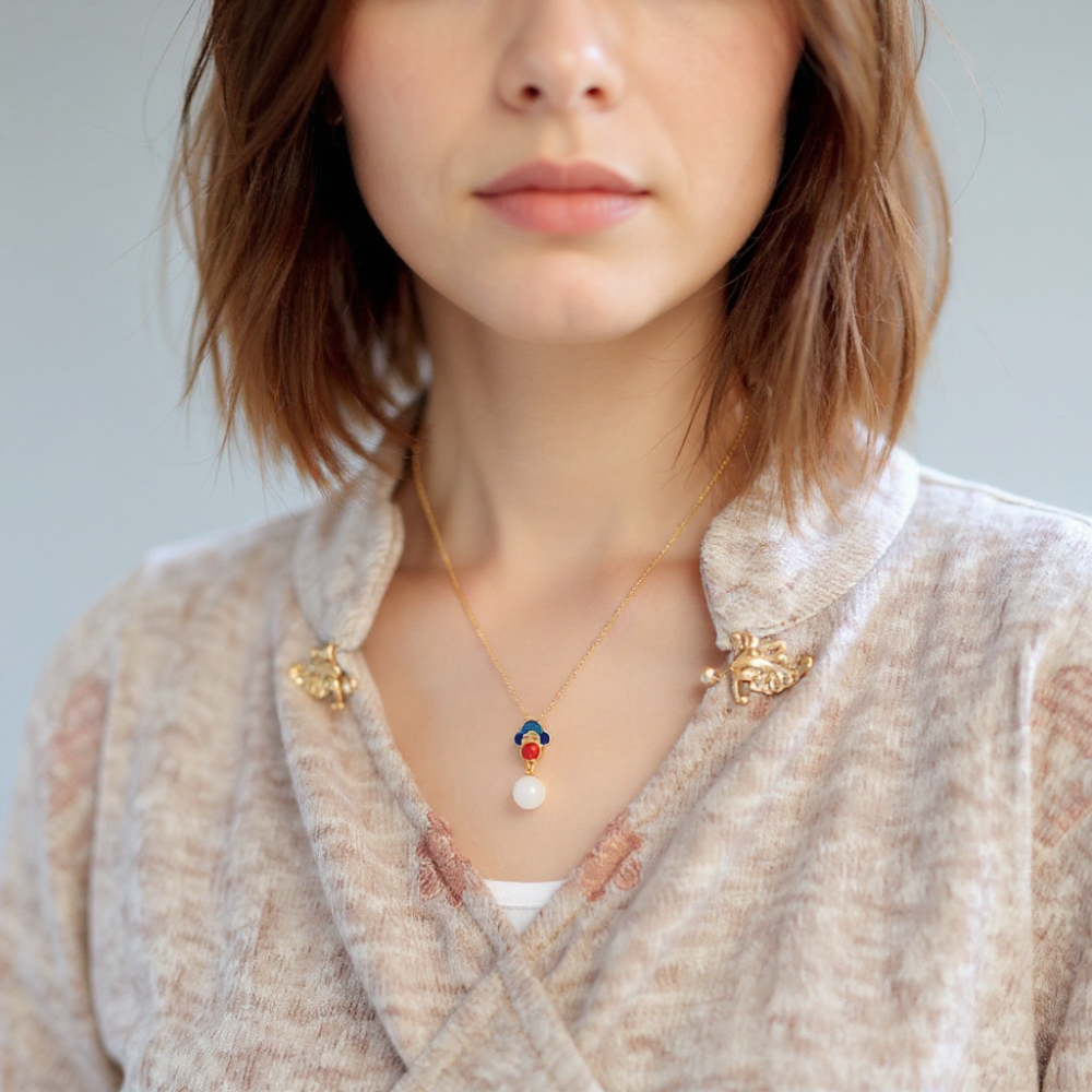 Jade Coral Harmony Necklaces
