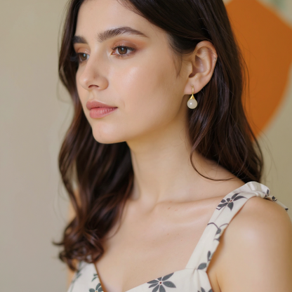 Hetian Jade Serenity Drops Earrings