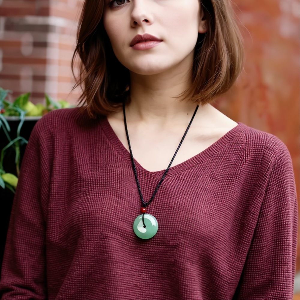 Hetian Jade Serenity Thread Necklace
