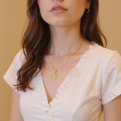 Hetian Jade Harmony Link Necklace