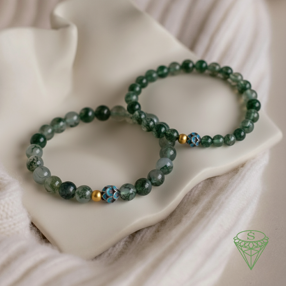Jade Ripple Bracelet