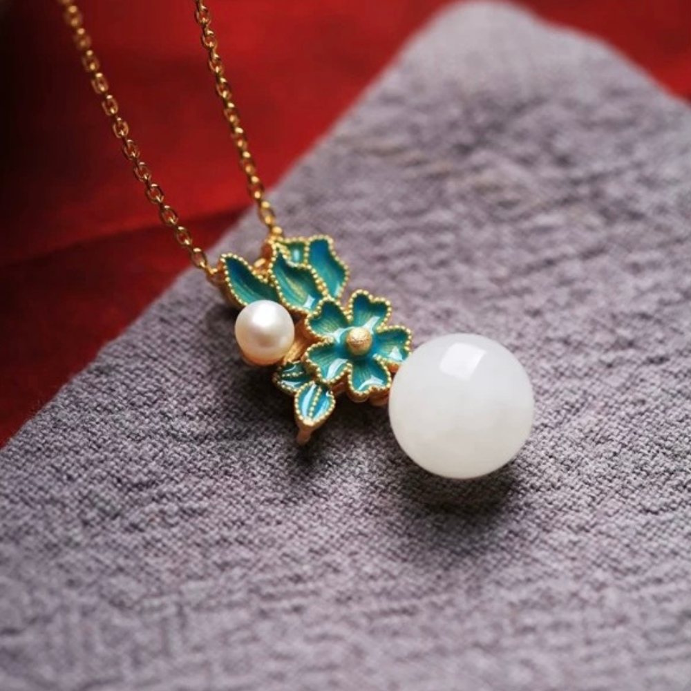 Jade Blossom Necklace