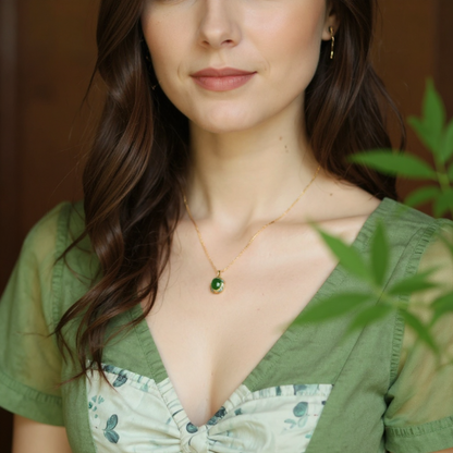 Hetian Jade Serenity Chain Necklace