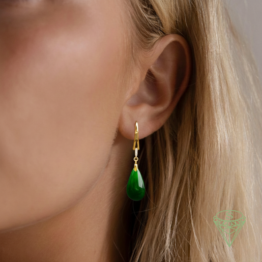 Gilded Knot earrings