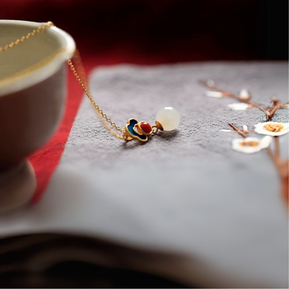 Jade Coral Harmony Necklaces
