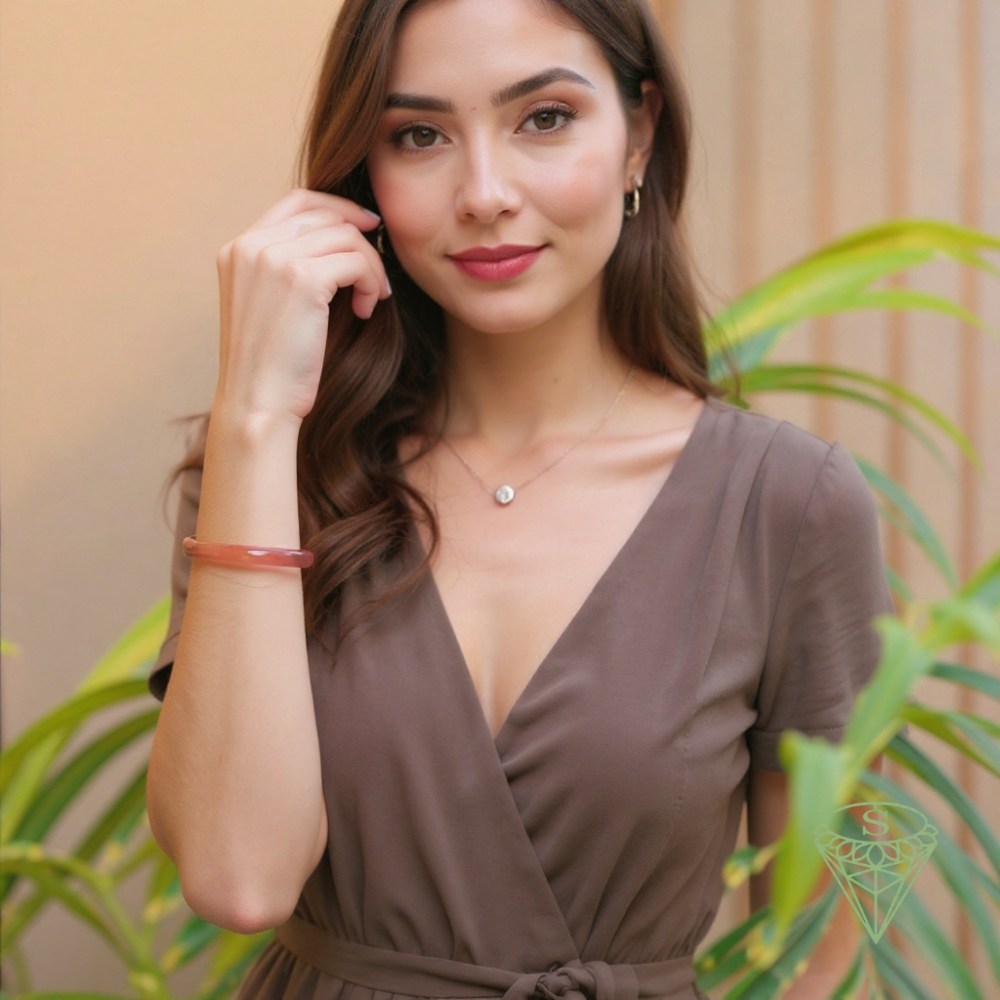 Blush Serenity Bangle