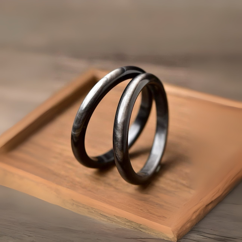Obsidian Night Pulse Bracelet