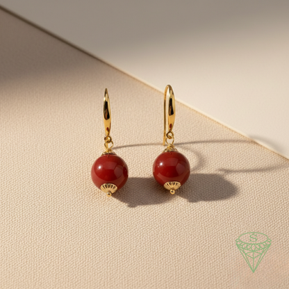 Crimson Dynasty Earrings