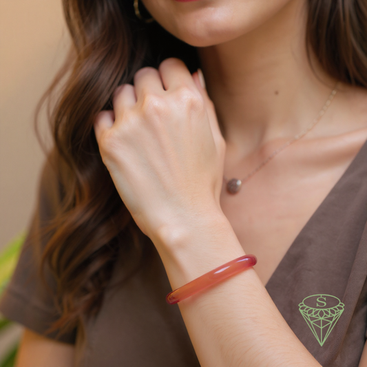 Blush Serenity Bangle