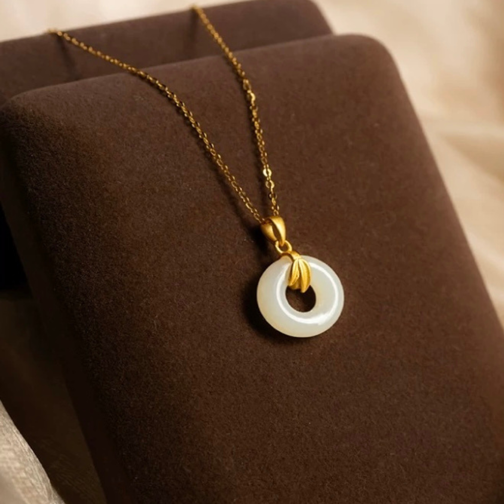 Hetian White Serenity Necklace