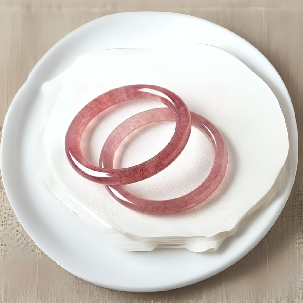 Strawberry Quartz Delight Bracelet