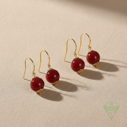 Crimson Dynasty Earrings