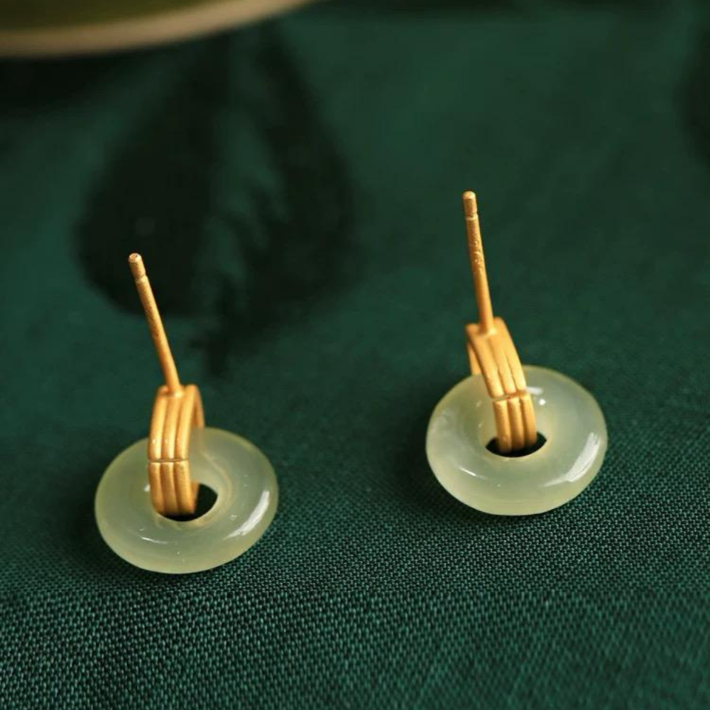 Hetian Jade Serenity Earrings