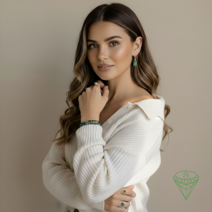 Jade Ripple Bracelet