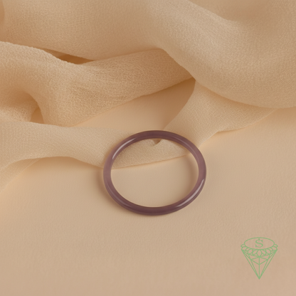 Amethyst Haze Bangle