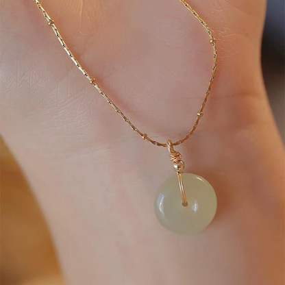 Hetian Jade Harmony Link Necklace