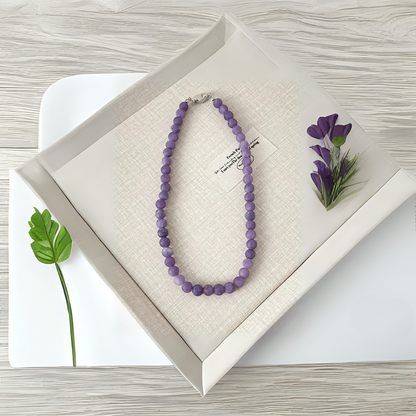 Natural Stone Serenity Chain Necklace