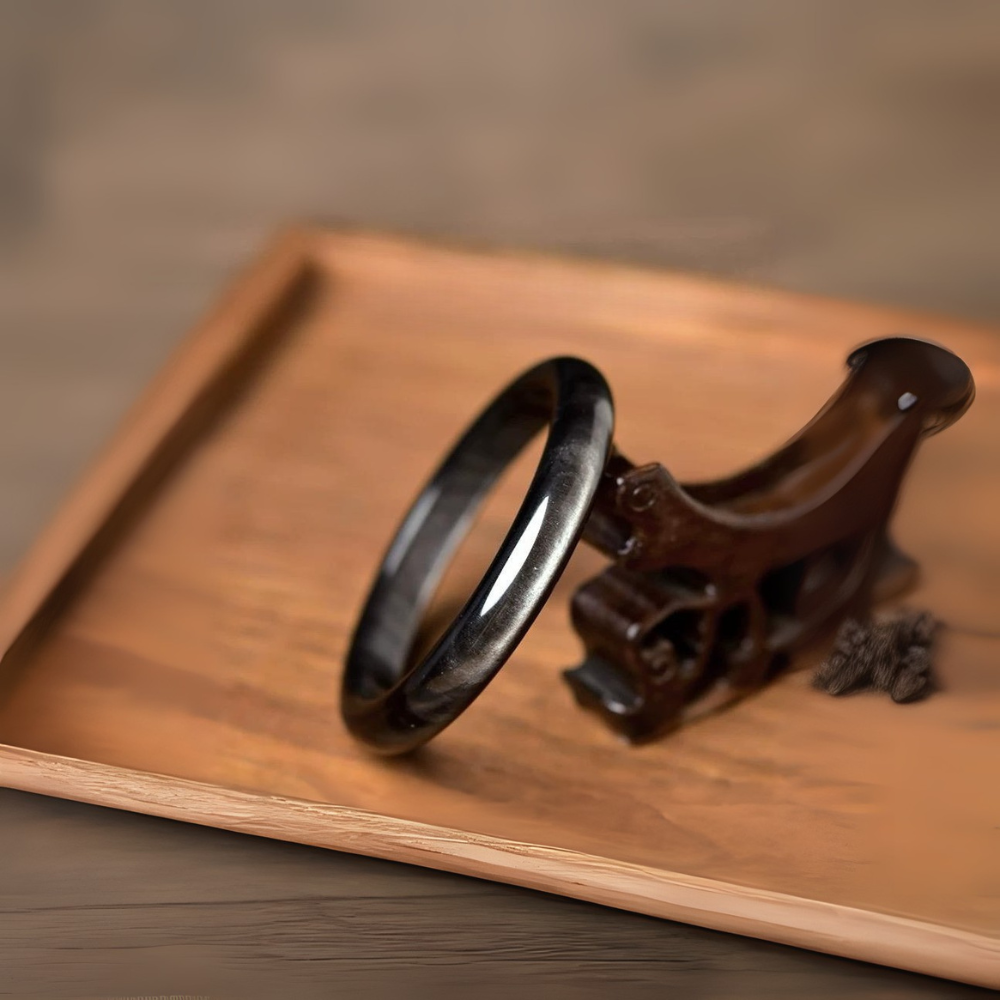 Obsidian Night Pulse Bracelet