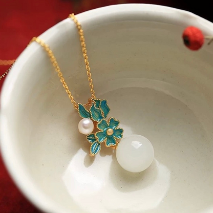 Jade Blossom Necklace