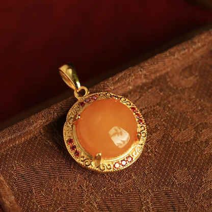 Amber Honey Glow Necklace