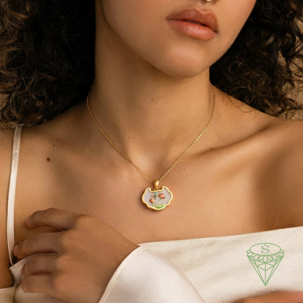 Auspicious Blossom Charm