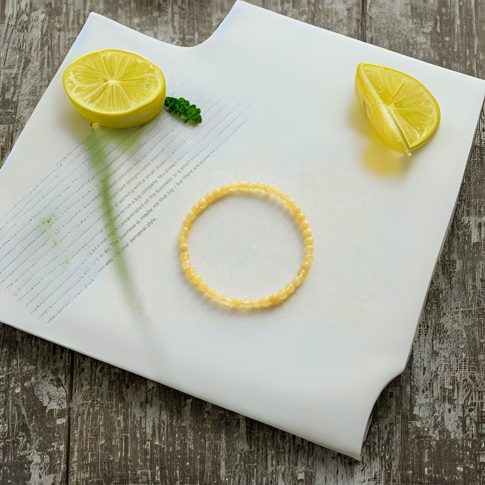 Yellow Quartz Sunbeam Bracelet